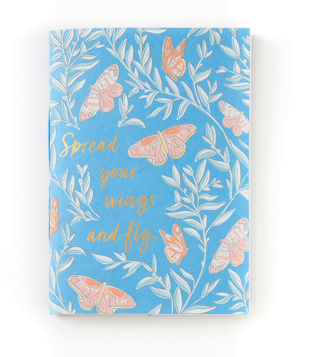 Sundara Butterfly 5x7 Journal Recycled Paper