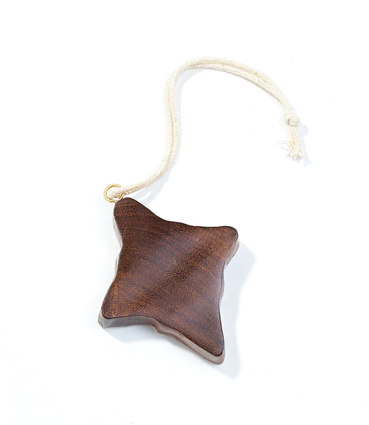 Hima Bindu Noel Ornament - Handcrafted Wood, Fair Trade