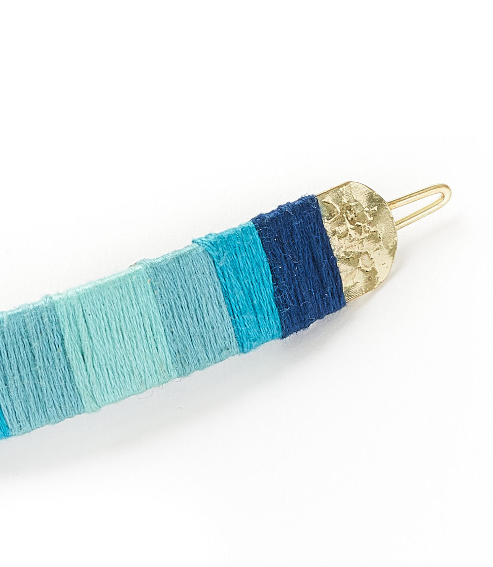 Kaia Barrette - Blue Thread Wrapped