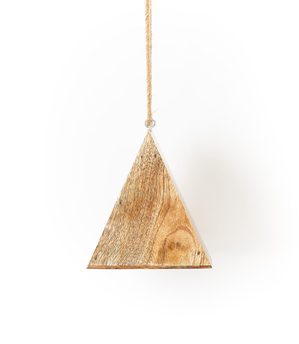 Aashiyana Hanging Birdhouse - Hand Carved Wood