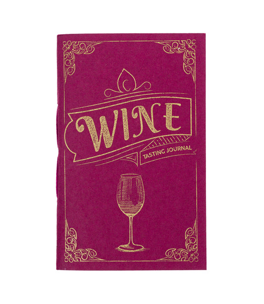 Wine Tasting Pocket Journal Recycled Paper
