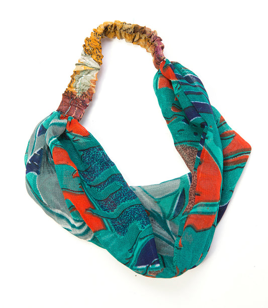 Cabana Headband - Assorted Upcycled Sari Fabric