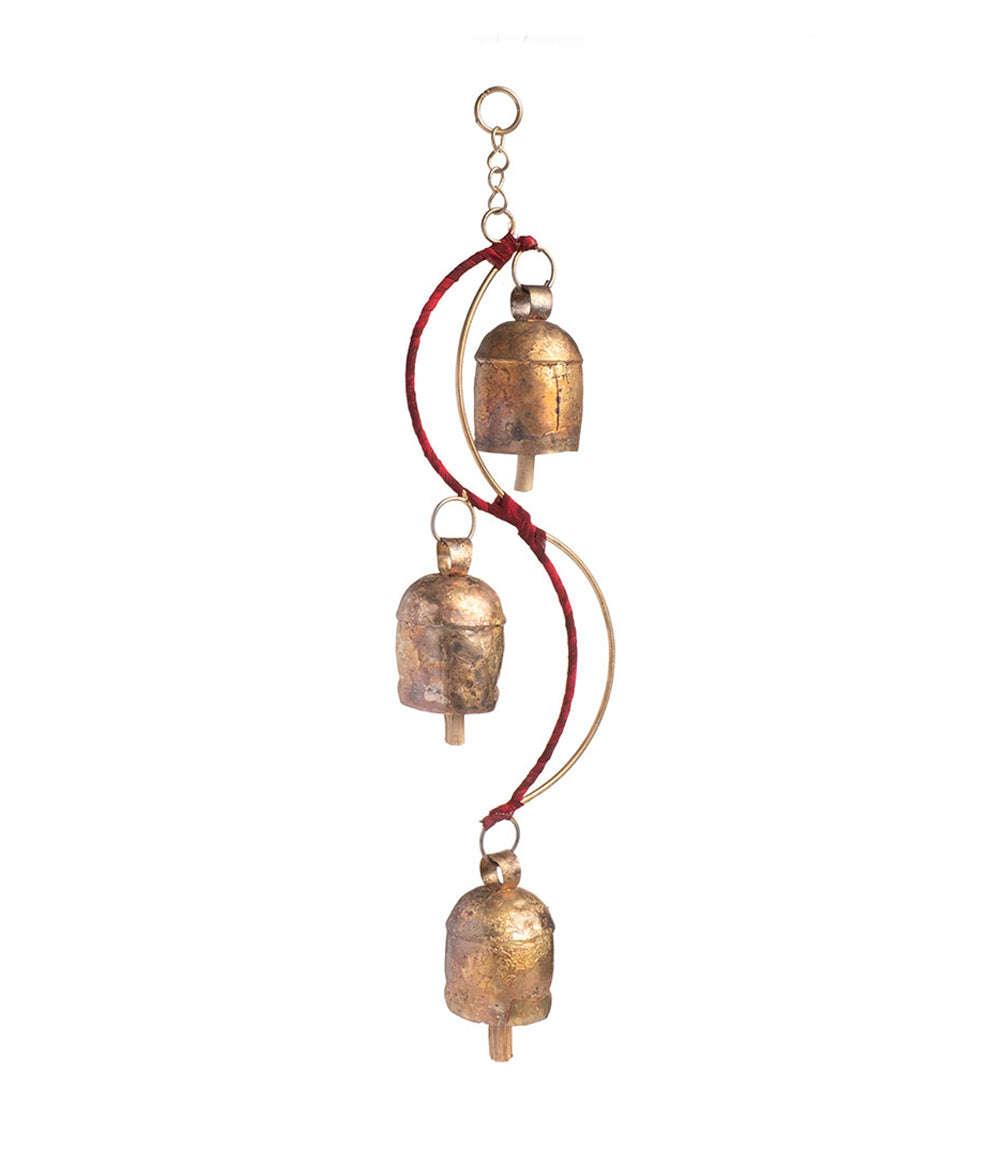 Delicate Song Sari Wrap Bells Wind Chime - Assorted