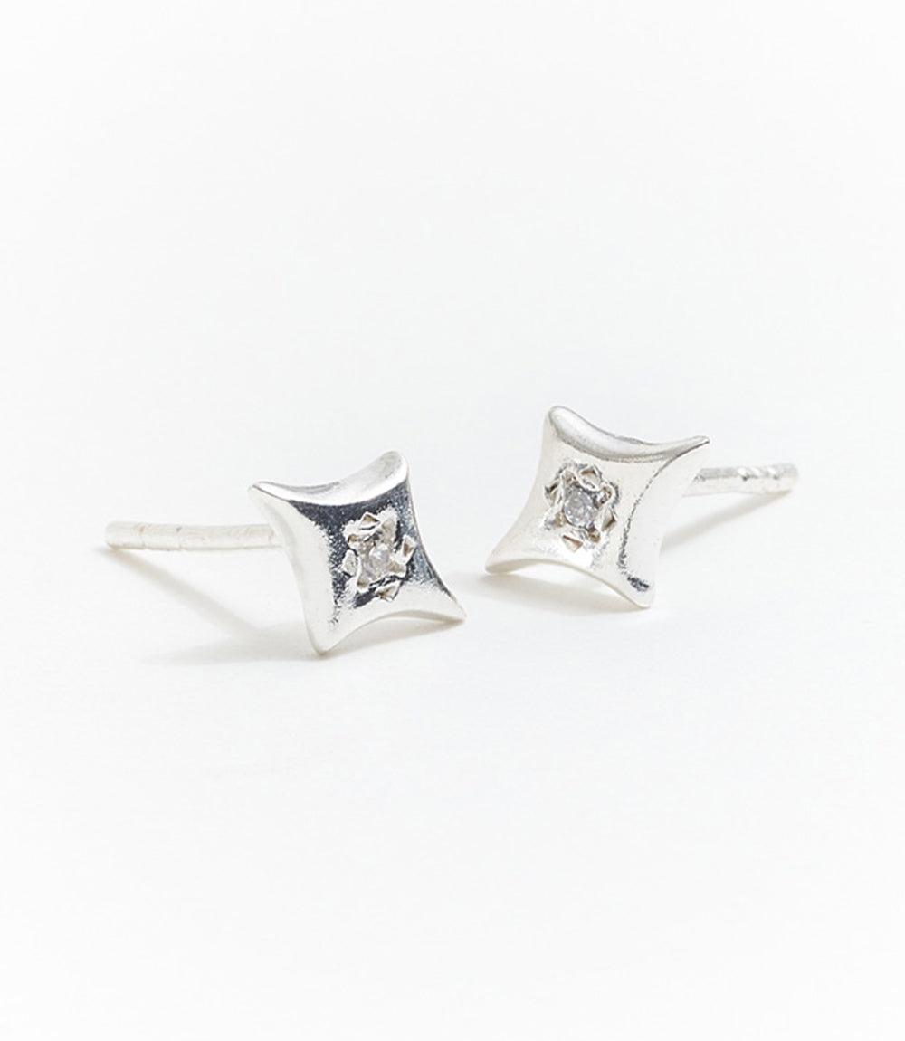 Jivala Star Earrings - Sterling Silver Charm