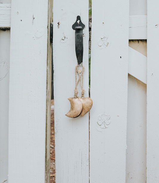 Indukala Crescent Moon Wind Chime - Rusic bell