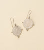 Sikka Silver Coin Drop Earrings - sustainable jewelry