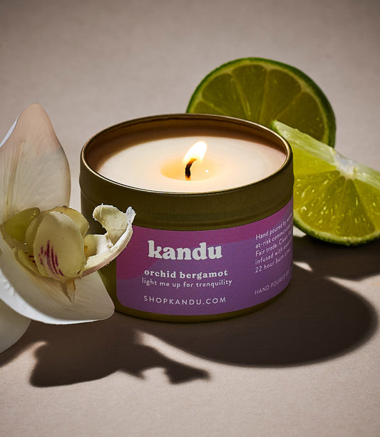 Orchid Bergamot 3oz Candle