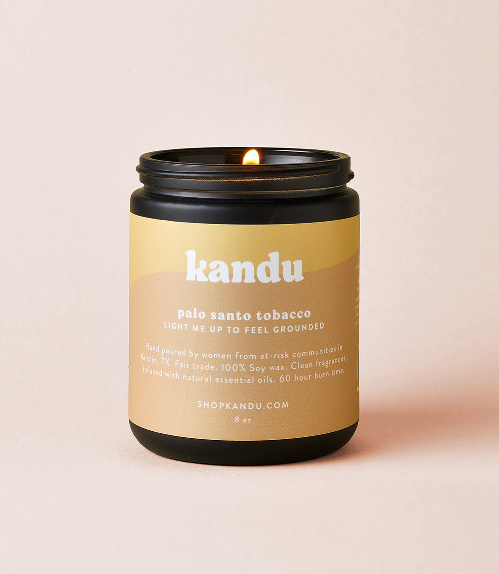 Palo Santo Tobacco 8oz Candle