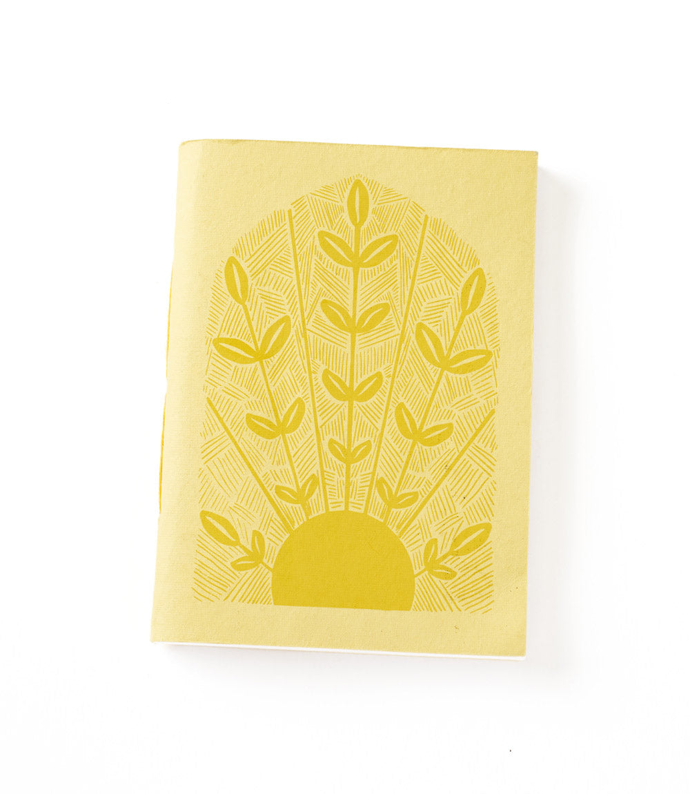 Bhakti Peach 5x7 Self Care Journal - Recycled Paper