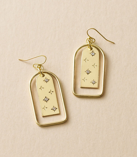 Sitara Starry Archway Earrings