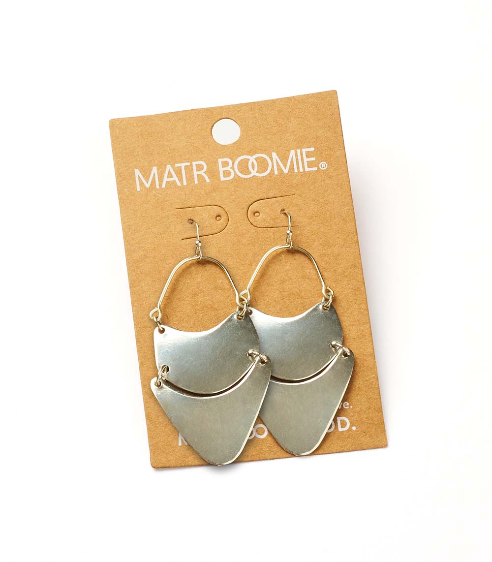 Iyla Geometric Statement Earring