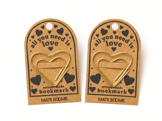 Heart Bookmark Set of 2
