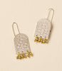 Haveli Etched Statement Earring