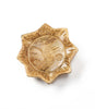 Chamak Sun Trinket Dish - Metallic Painted Wood