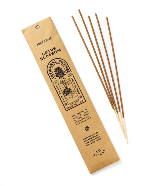 Lotus Blossom Incense - 10 sticks, low smoke