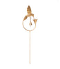 Mitra Hummingbird Flower Rustic Plant Stake