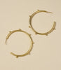 Bhavani Dot Hoop Earrings