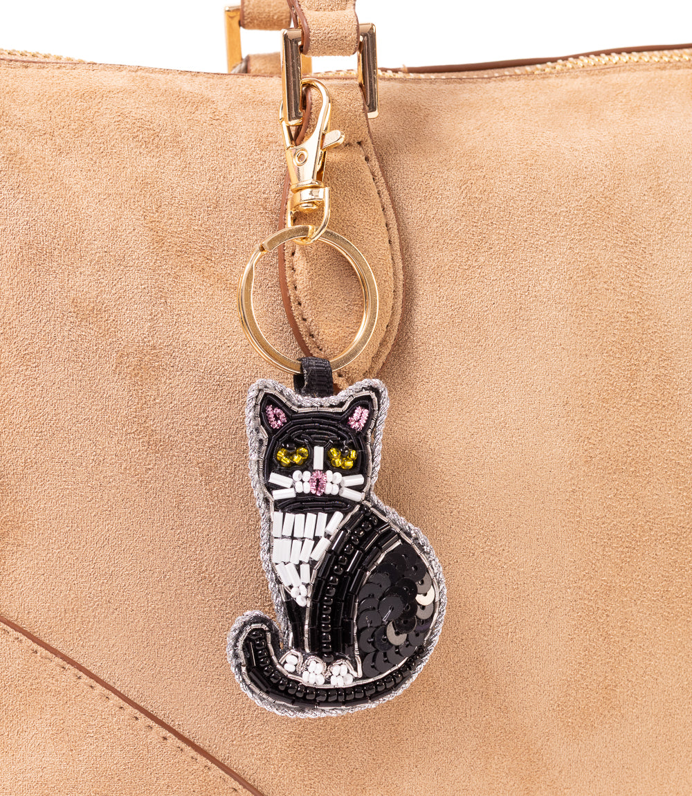 Raksha Cat Bag Charm Keychain