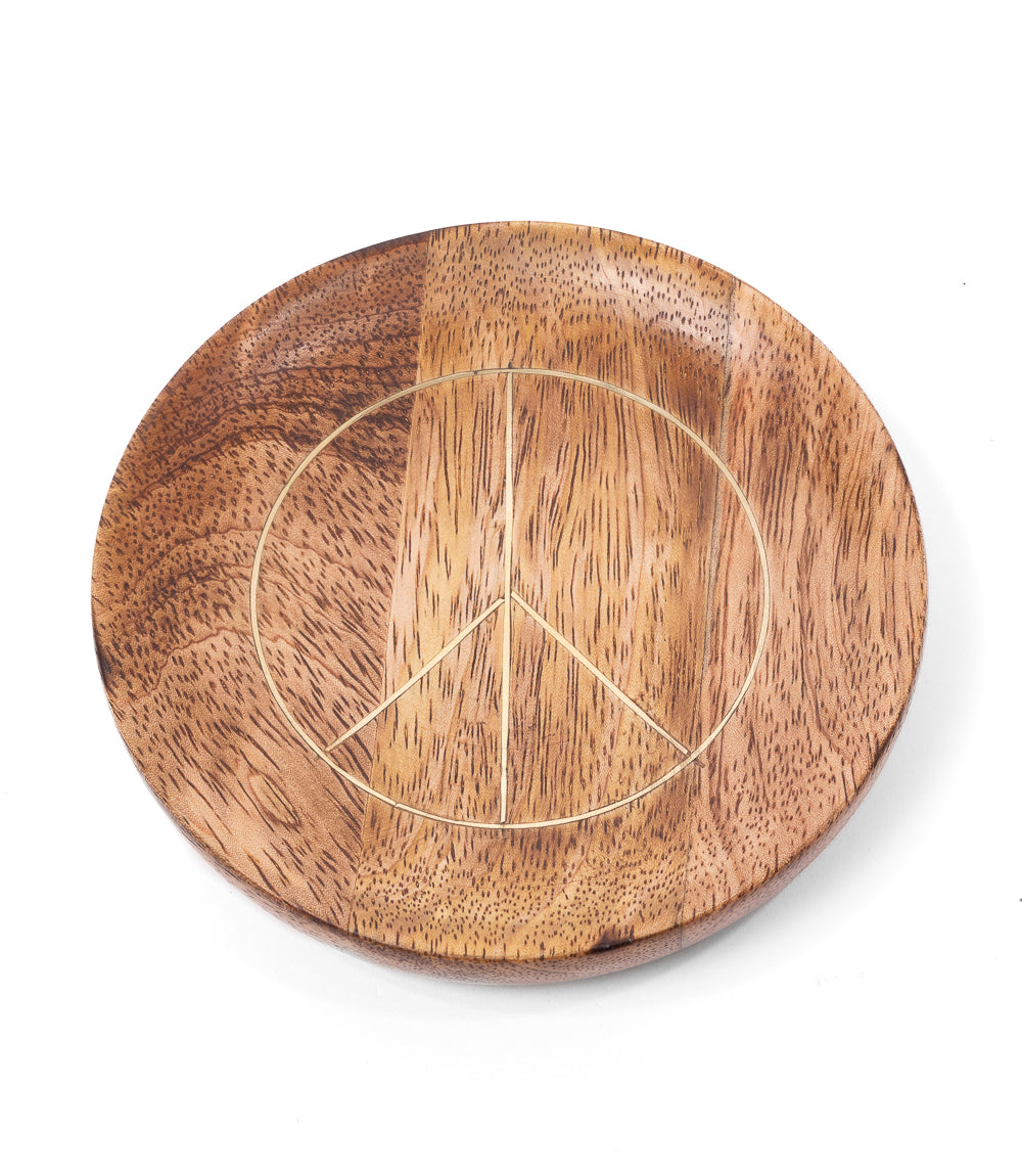 Drishti Peace Trinket Dish - Brass Inlay