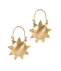 Pratima Sun Hoop Earrings