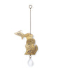 Michigan State Apple Blossom Engraved Suncatcher