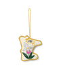 Minnesota State Lady Slipper Beaded Ornament - Hand Embroidered
