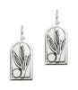 Patra Leaf Drop Earrings