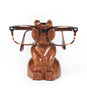 Bear Eyeglasses Holder Stand - Handcrafted Sheesham Wood