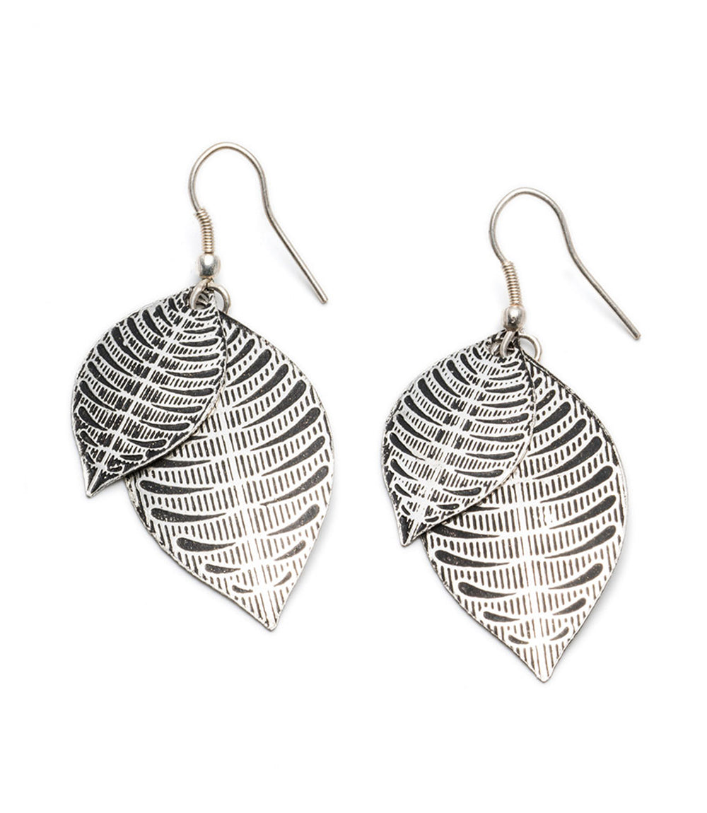 Sanctuary Leaf Drop Earrings