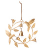 Mitra Hummingbird Rustic Bell Wreath Wall Art