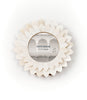 Amalesh Bloom 3x3 Cream Picture Frame - Carved Bone
