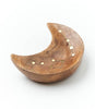 Jyotisha Crescent Moon Trinket Dish - Brass Inlay
